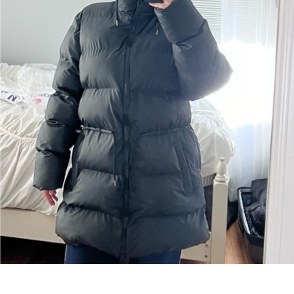 RAINS PUFFER PARKA - Picture 3 of 3